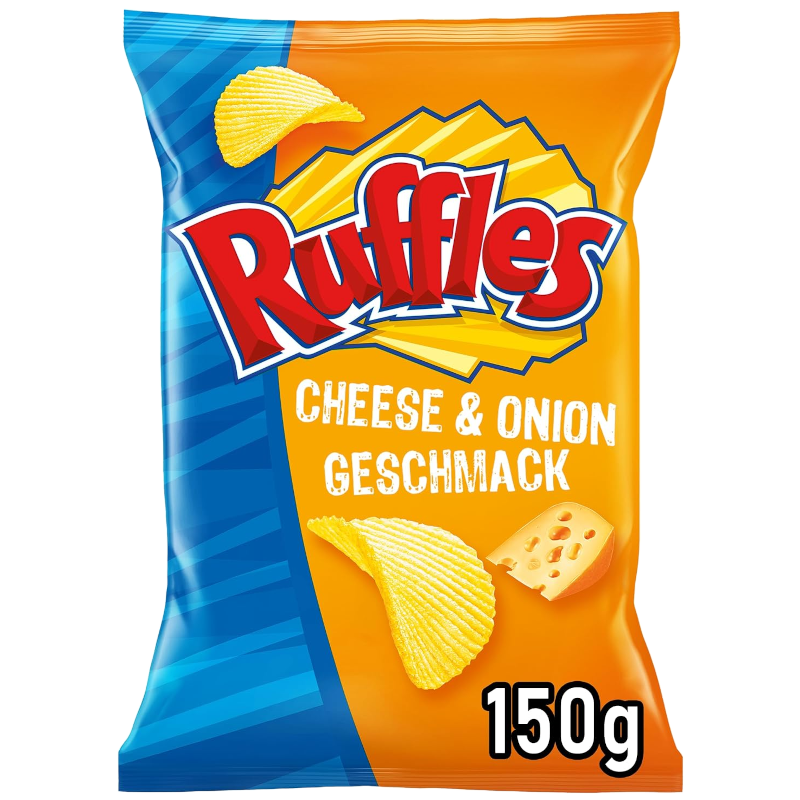 Ruffles - Cheese & Onion [10 x 150g]