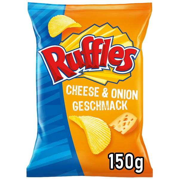 Ruffles - Cheese & Onion [10 x 150g]