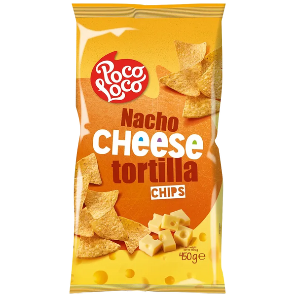Poco Loco - Tortilla Chips - Nacho Cheese [12 x 450g]