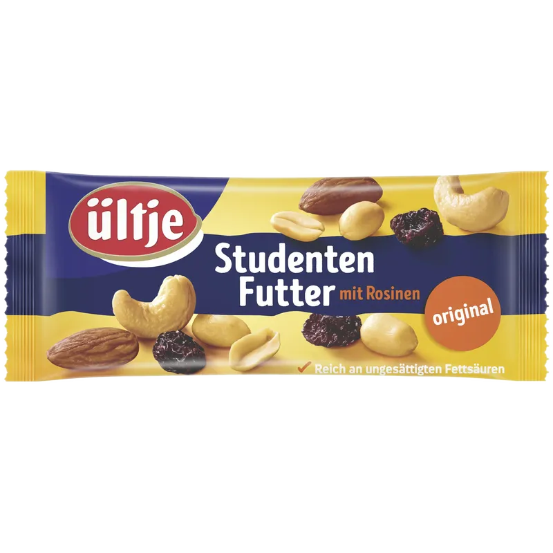 Ültje - Studentenfutter - Original (mit Rosinen) [20 x 50g]