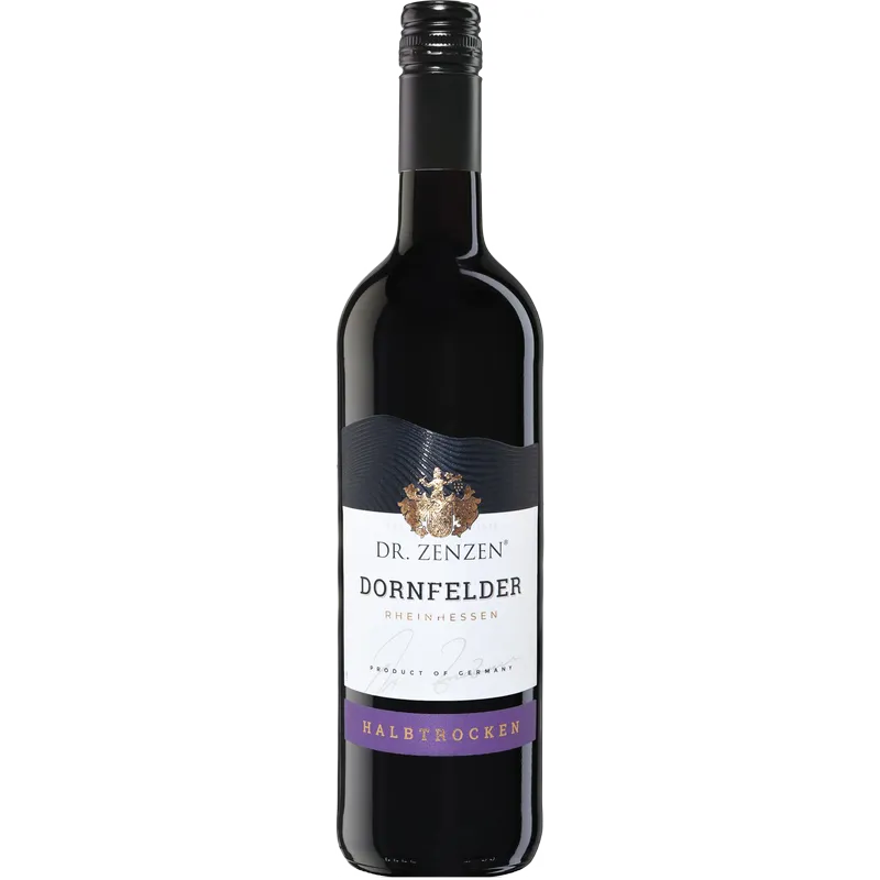Dr. Zenzen - Dornfelder (halbtrocken) [6 x 0,75l] rot; halbtrocken; 11,5 % Vol.