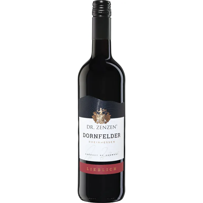 Dr. Zenzen - Dornfelder (lieblich) [6 x 0,75l] rot; lieblich; 10,0 % Vol.