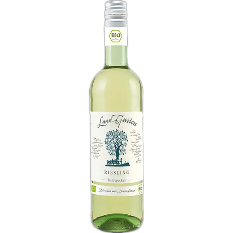Landgarten - Riesling [6 x 0,75l] weiß; halbtrocken; 11,5 % Vol.
