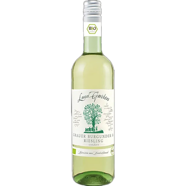 Landgarten - Grauer Burgunder ; Riesling [6 x 0,75l] weiß; trocken; 11,5 % Vol.