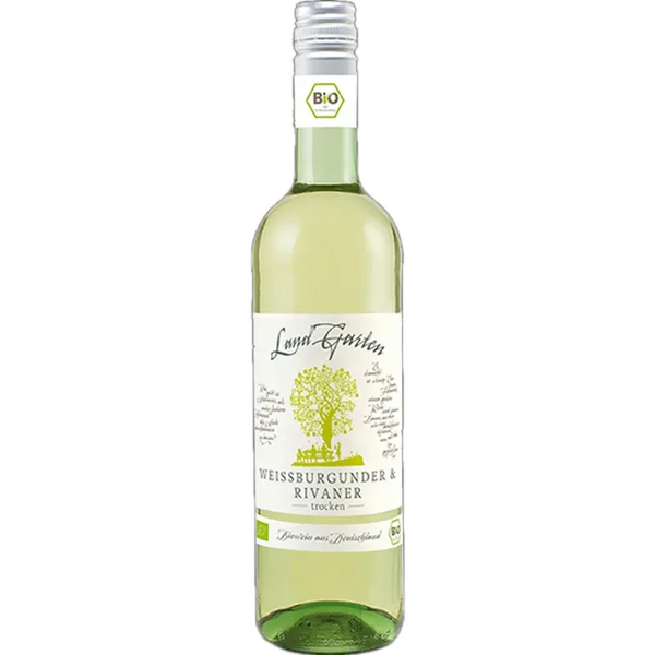 Landgarten - Weisser Burgunder ; Rivaner [6 x 0,75l] weiß; trocken; 11,5 % Vol.