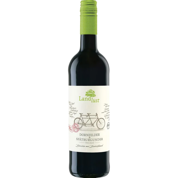 Landlust - Spätburgunder ; Dornfelder [6 x 0,75l] rot; trocken; 10,5 % Vol.
