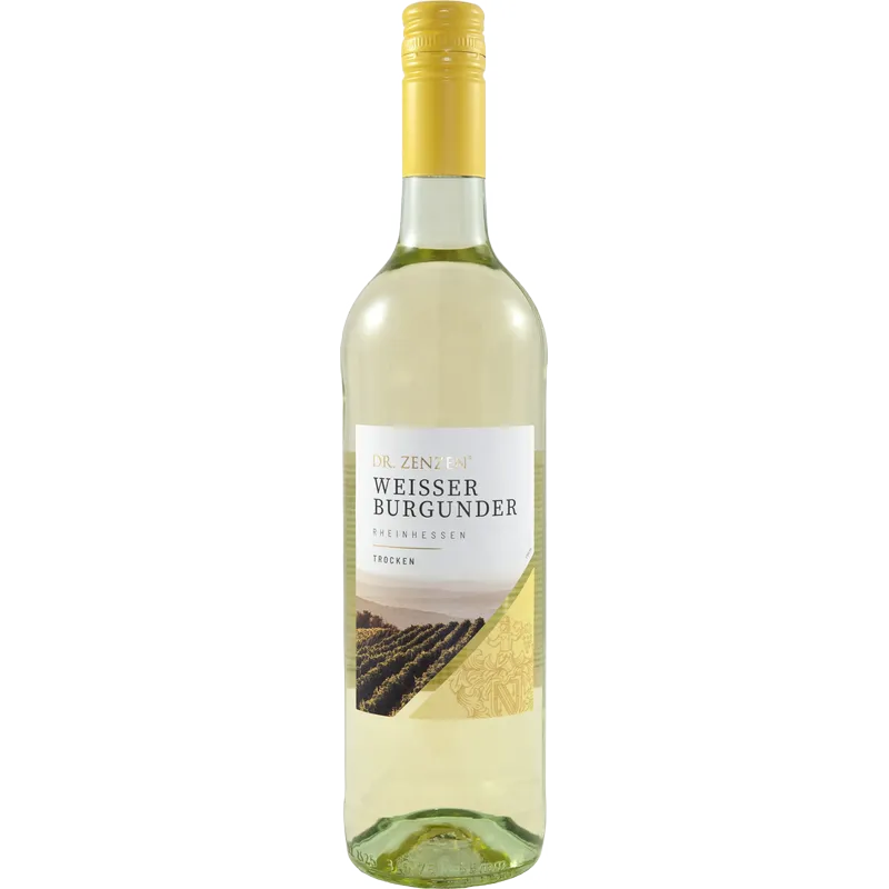 Dr. Zenzen - Weisser Burgunder [6 x 0,75l] weiß; trocken; 12,5 % Vol.
