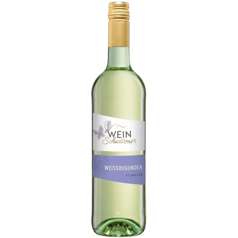 Weinschwärmer - Weissburgunder [6 x 0,75l] weiß; feinherb; 11,0 % Vol.