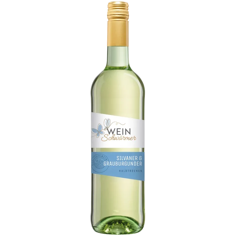 Weinschwärmer - Silvaner & Grauburgunder [6 x 0,75l] weiß; halbtrocken; 11,0 % Vol.