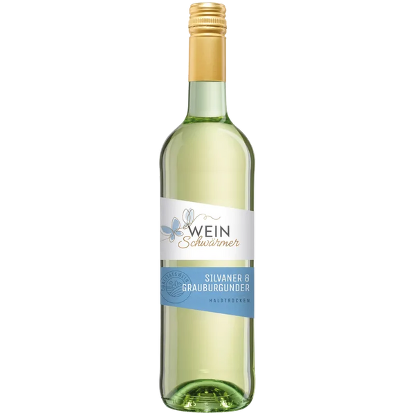 Weinschwärmer - Silvaner & Grauburgunder [6 x 0,75l] weiß; halbtrocken; 11,0 % Vol.