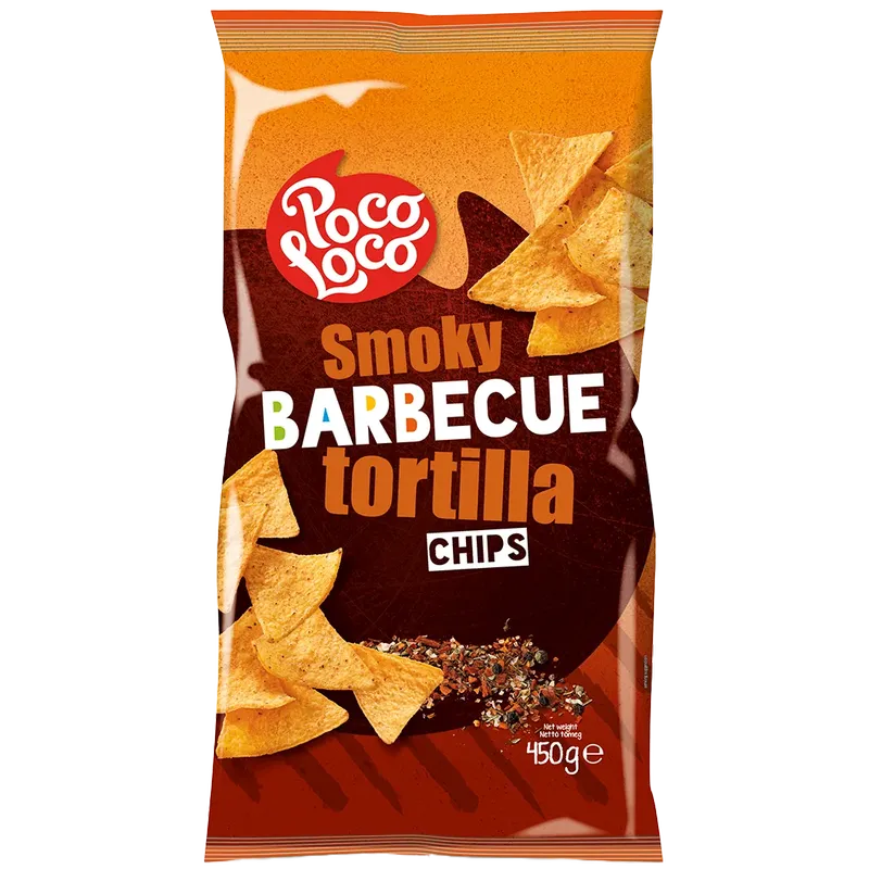 Poco Loco - Tortilla Chips - Smoky Barbecue [12 x 450g]