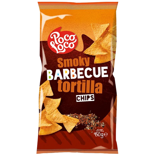 Poco Loco - Tortilla Chips - Smoky Barbecue [12 x 450g]