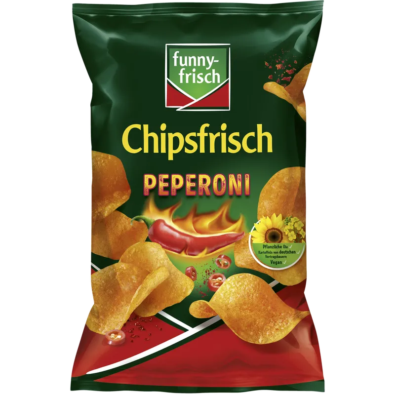 funny-frisch - Chipsfrisch - Peperoni [10 x 150g]