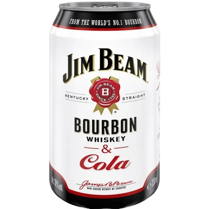 Jim Beam - Cola [24 x 0,33l] + DPG 0,25€