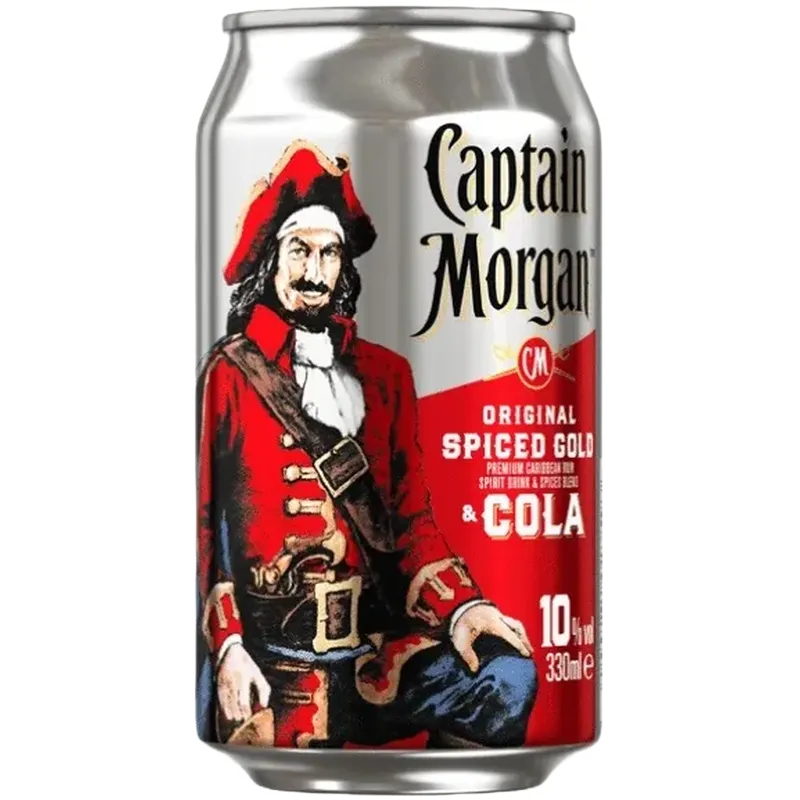 Captain Morgan - Spiced & Cola [12 x 0,25l] + DPG 0,25€