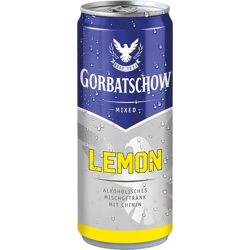 Gorbatschow - Lemon [12 x 0,33l] + DPG 0,25€