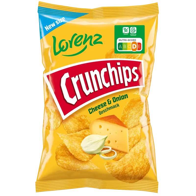 Lorenz - Crunchips - Cheese & Onion [10 x 150g]