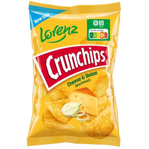 Lorenz - Crunchips - Cheese & Onion [10 x 150g]
