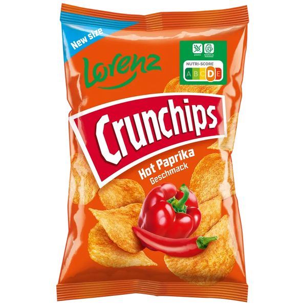 Lorenz - Crunchips - Hot Paprika [10 x 150g]