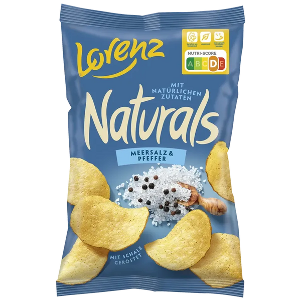 Lorenz - Naturals - Meersalz & Pfeffer [12 x 95g]