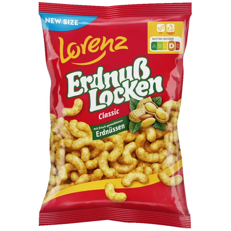 Lorenz - Erdnuss Locken - Classic [24 x 175g]