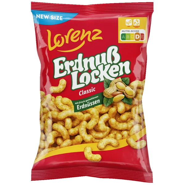 Lorenz - Erdnuss Locken - Classic [24 x 175g]