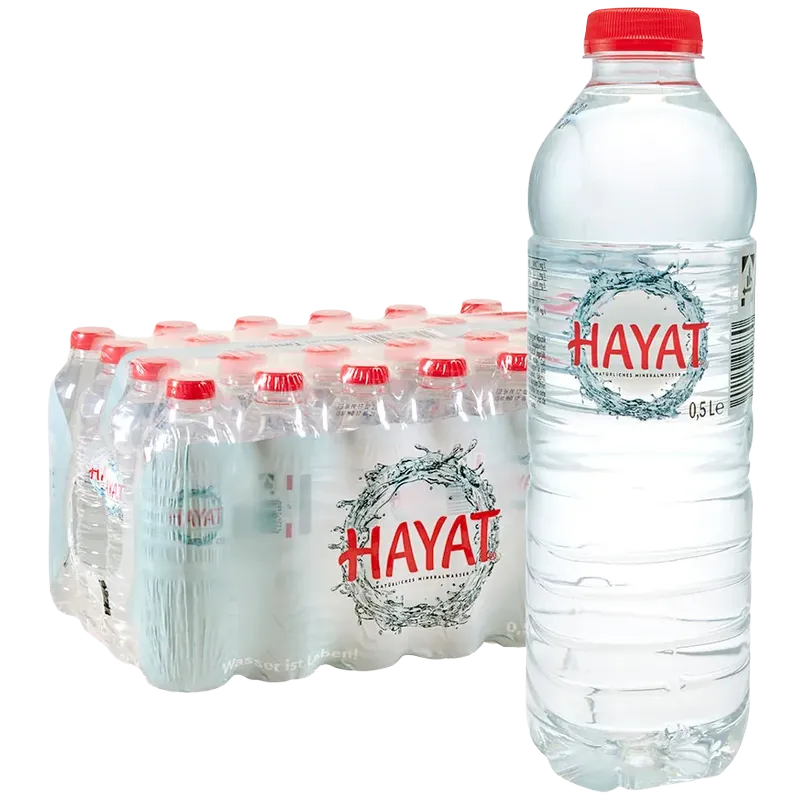 Hayat - Wasser (Still) (Pet) [24 x 0,5l] + DPG 0,25€
