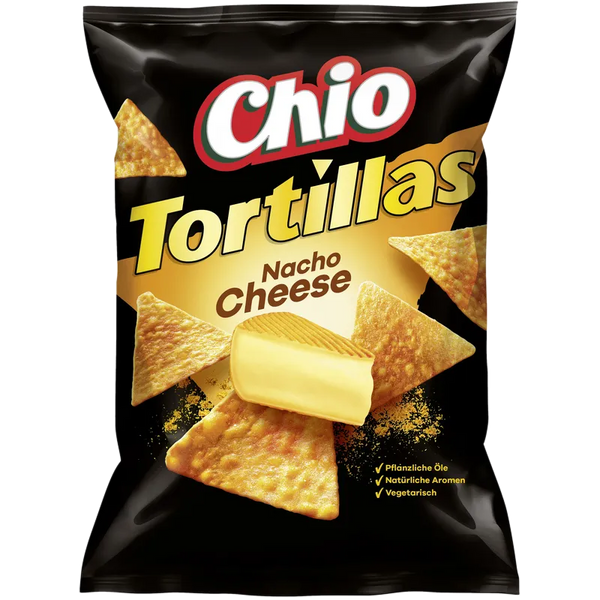 Chio - Tortillas - Nacho Cheese [12 x 110g]