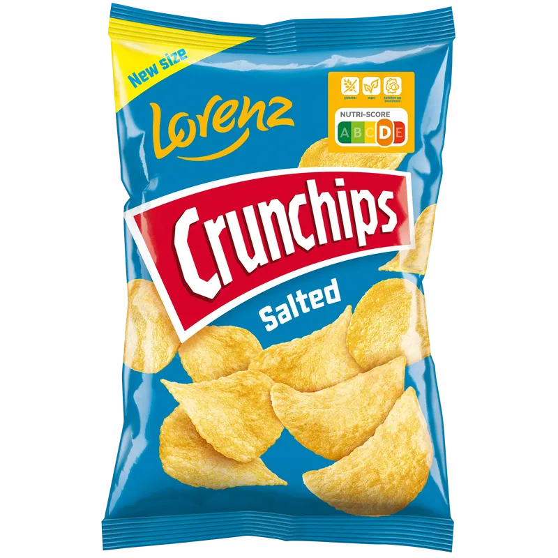 Lorenz - Crunchips - Salted (Gesalzen) [10 x 150g]