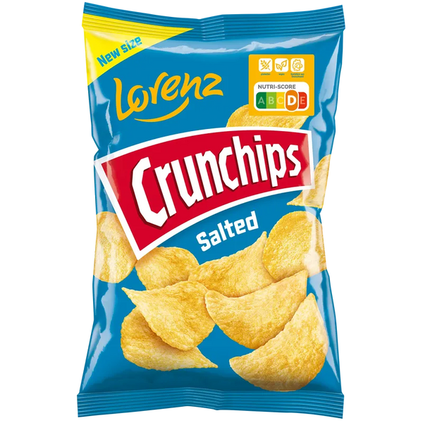 Lorenz - Crunchips - Salted (Gesalzen) [10 x 150g]