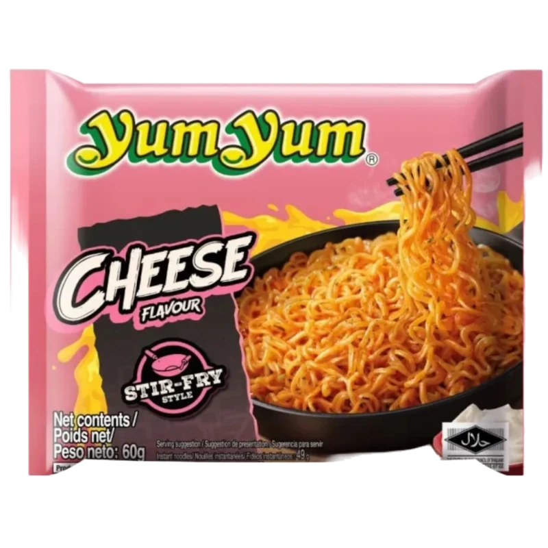 Yum Yum - Instant Nudelsuppe - Cheese (Käse) [30 x 60g]