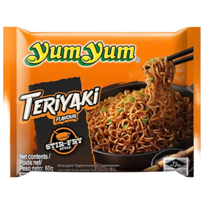 Yum Yum - Instant Nudelsuppe - Teriyaki [30 x 60g]
