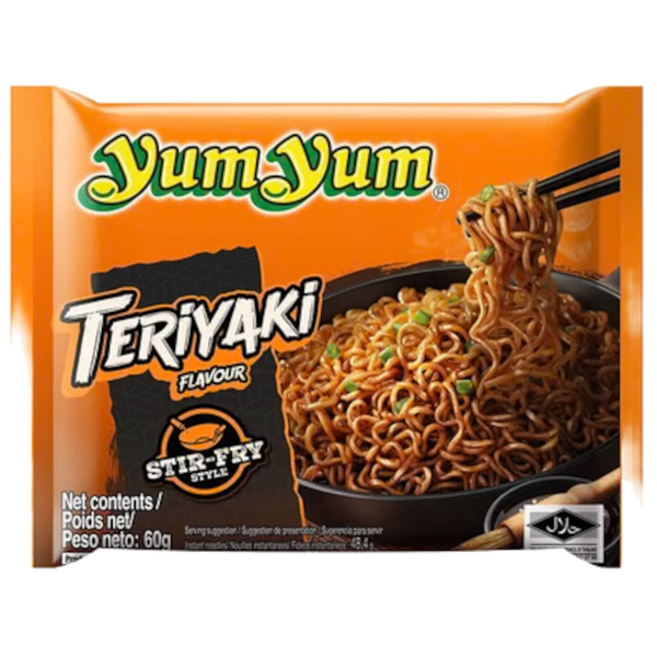 Yum Yum - Instant Nudelsuppe - Teriyaki [30 x 60g]