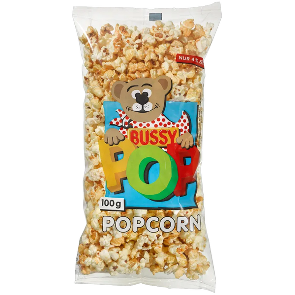 Bussy - Popcorn (süß) [24 x 100g]