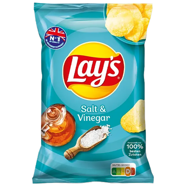 Lay's - Salt & Vinegar [9 x 150g]