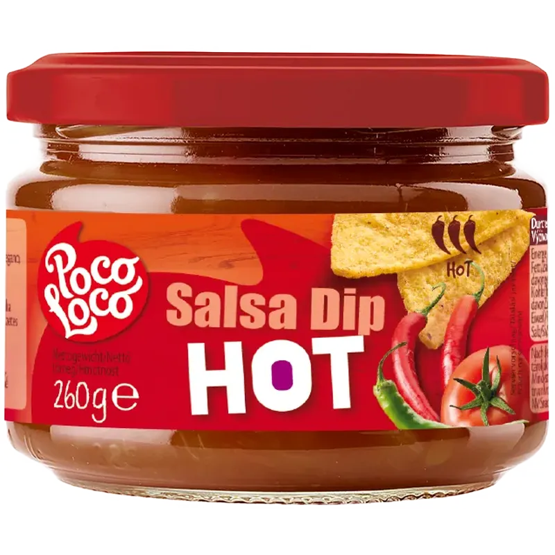 Poco Loco - Salsa Dip - Hot [12 x 260g]