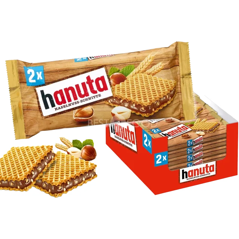 Hanuta (2er Packung) [18 x 44g]