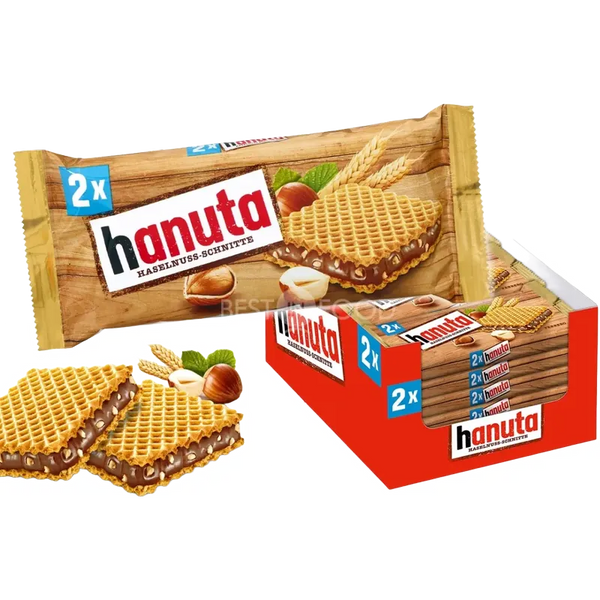 Hanuta (2er Packung) [18 x 44g]