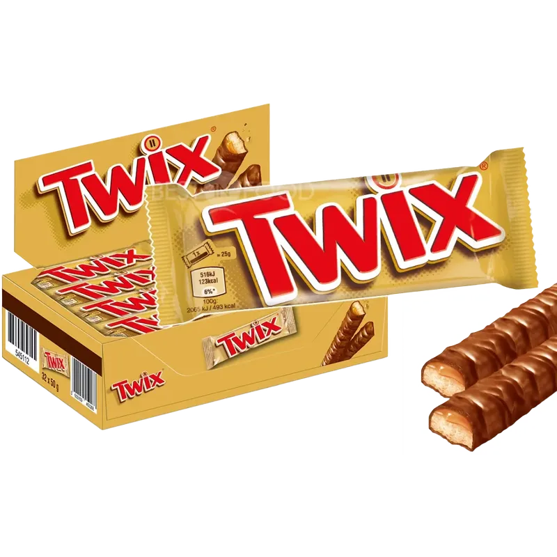 Twix - Riegel (2er) [32 x 50g]