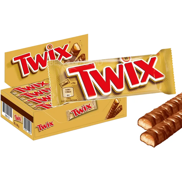 Twix - Riegel (2er) [32 x 50g]