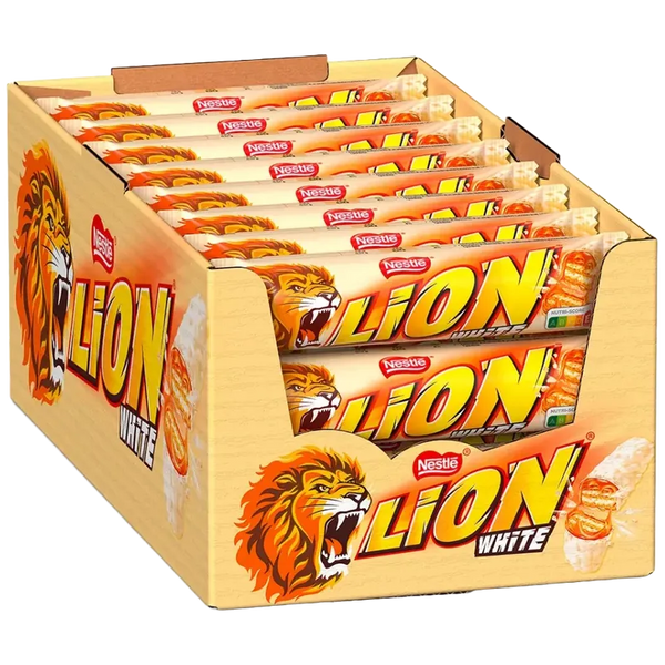 Lion - Riegel (Einzel) Weiß [24 x 42g]