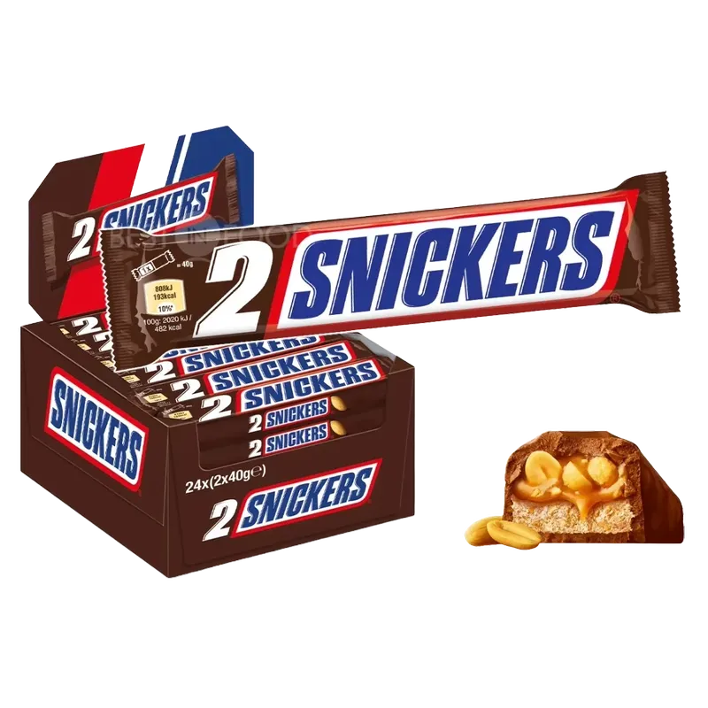 Snickers - Riegel (2er) [24 x 80g]