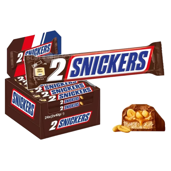 Snickers - Riegel (2er) [24 x 80g]