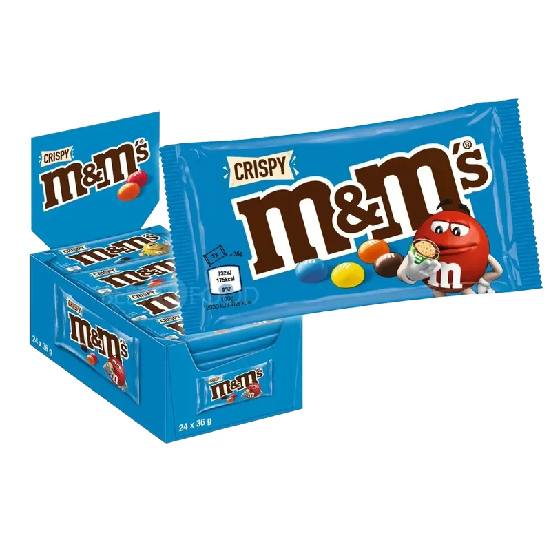M&M's - Crispy (Schokolinsen) [24 x 36g]