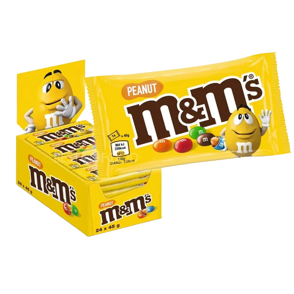 M&M's - Peanut (Schokolinsen) [24 x 45g]