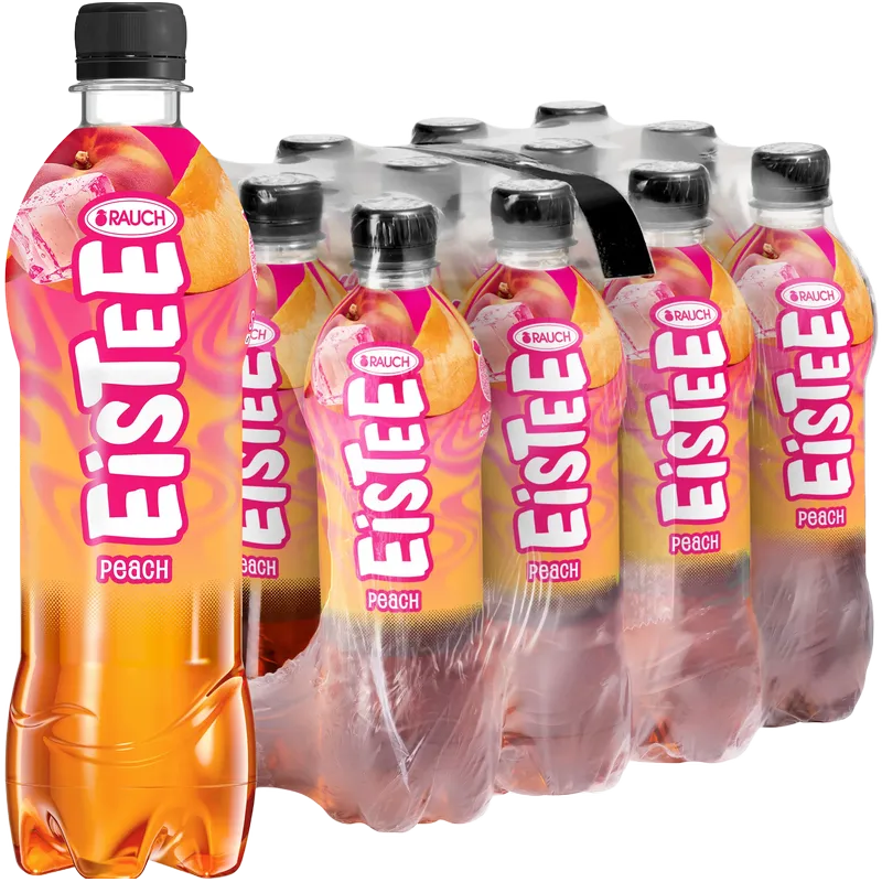 Rauch - Eistee - Pfirsich [12 x 0,5l] + DPG 0,25€