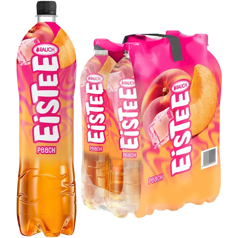 Rauch - Eistee - Pfirsich [6 x 1,25l] + DPG 0,25€