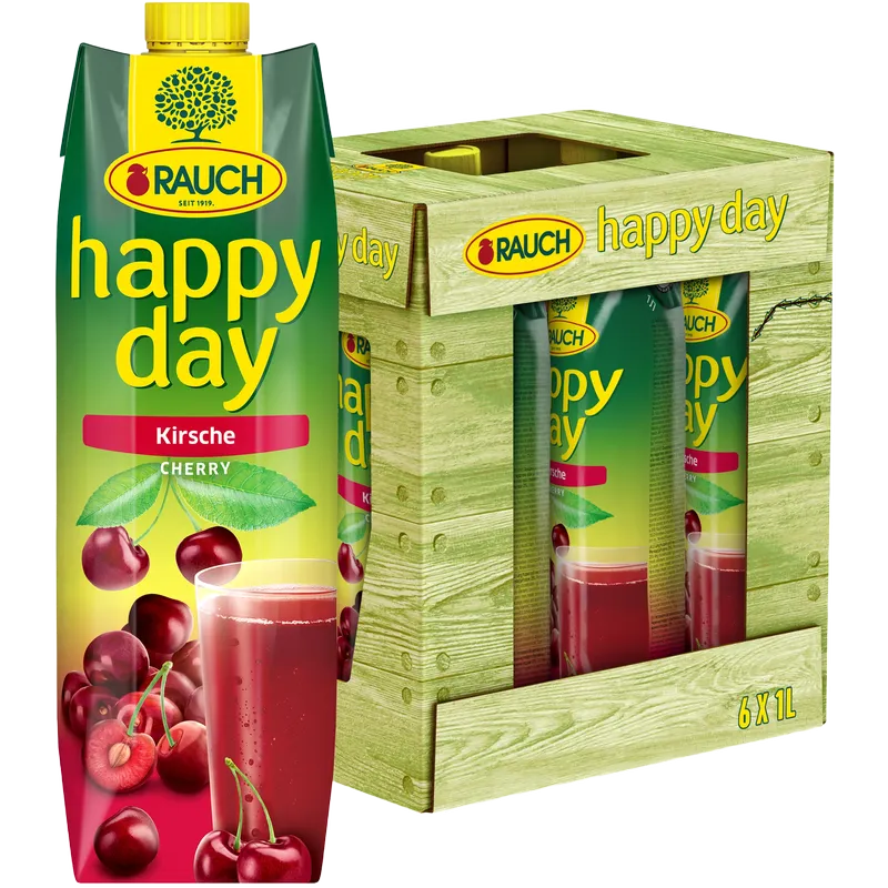 Happy Day - Kirsche [6 x 1,0l]