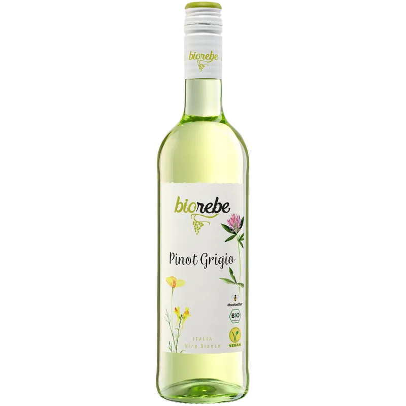 Biorebe - Pinot Grigio [6 x 0,75l] weiß; trocken; 12,0 % Vol.