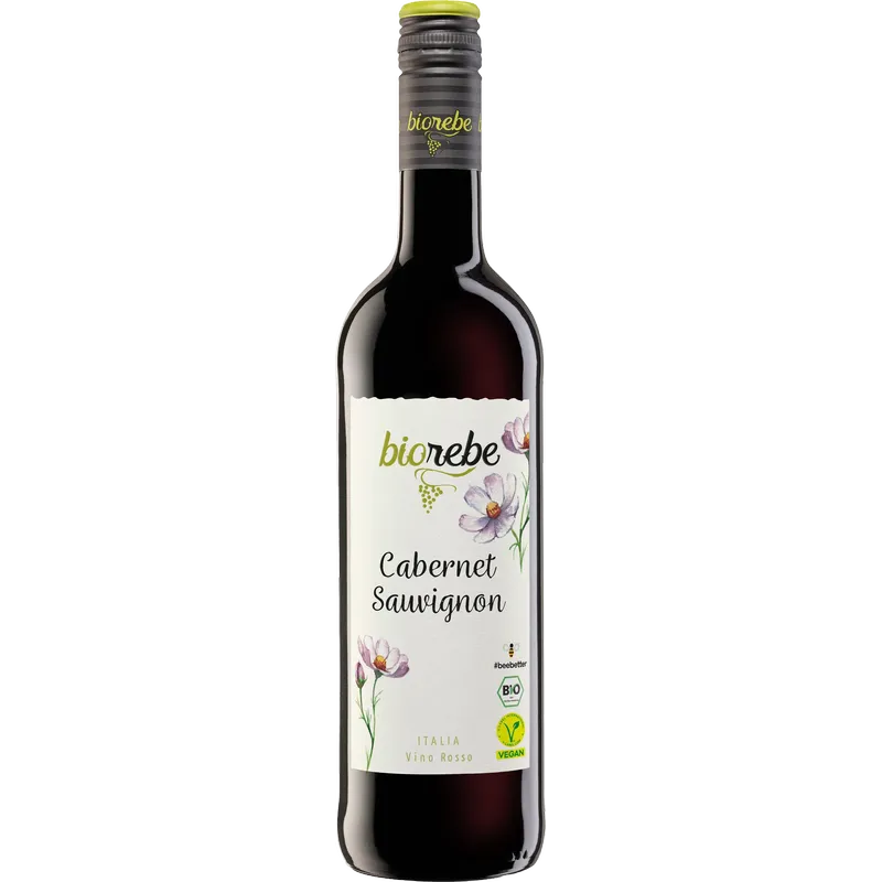 Biorebe - Cabernet Sauvignon [6 x 0,75l] rot; trocken; 12,0 % Vol.
